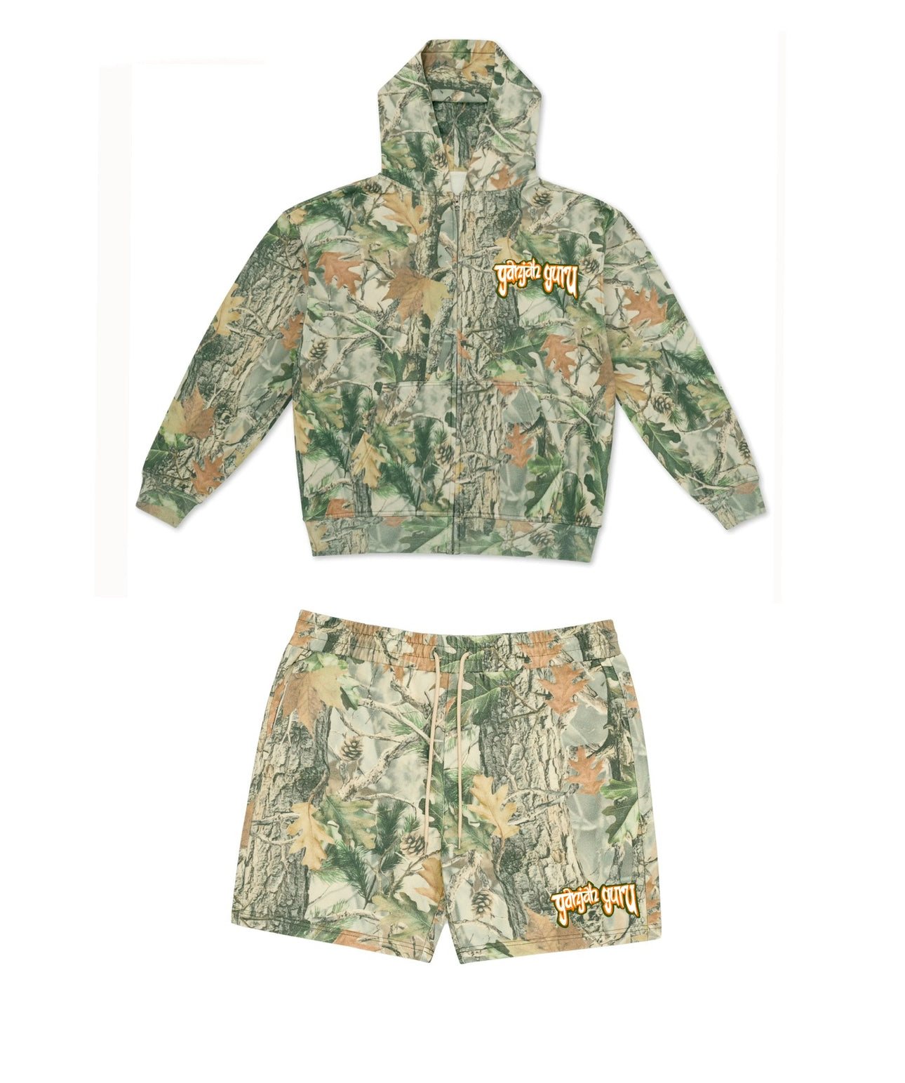 Croptober Camo Sweatshorts